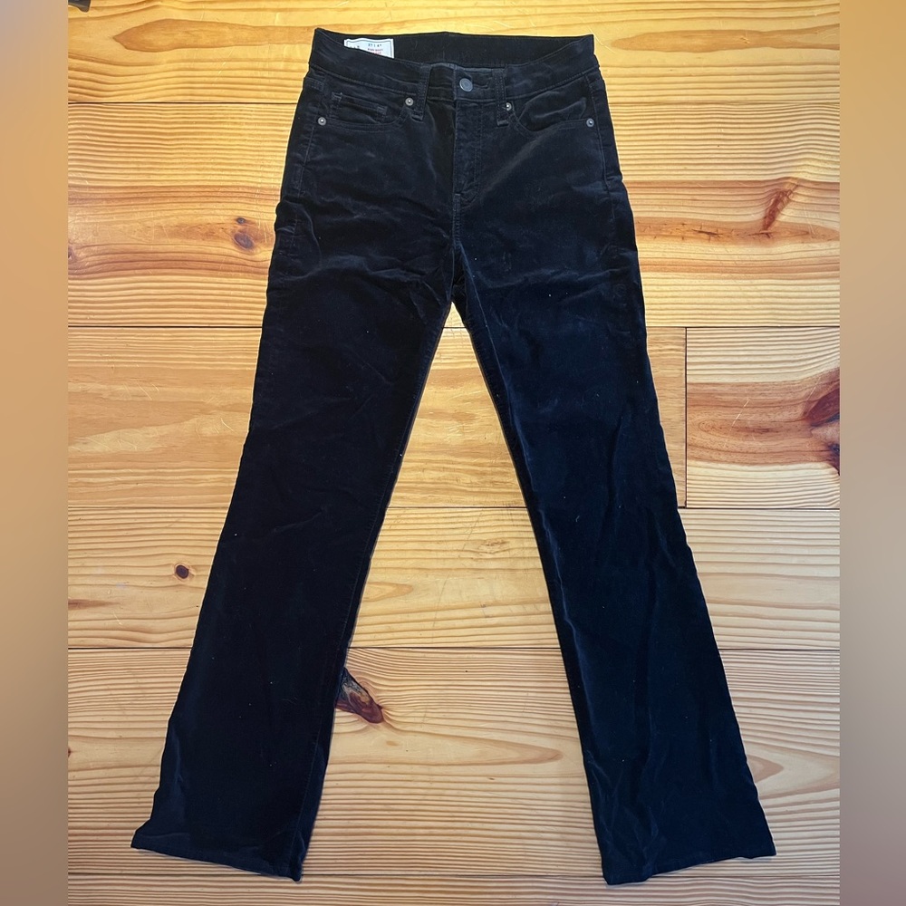 GAP Black Baby Boot Mid Rise Pants
